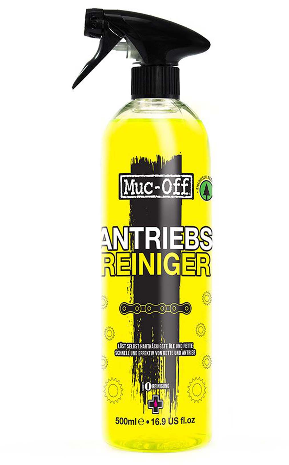 Muc-Off Vaihteiston puhdistusaine 500 ml (saksankielinen versio)