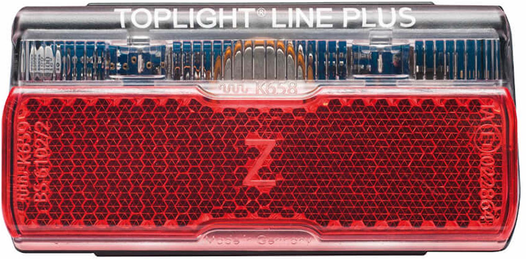 B&M LINE K jarru takavalo.Dyn. LED 50mm DC 5-50V E-pyörä