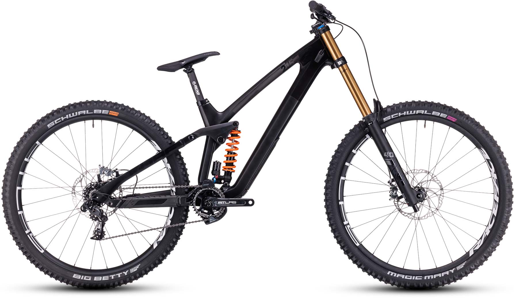 Cube TWO15 HPC SLT 29 carbon n black 2023 - Täysjousitetut Maastopyörä - Maalipinnan vaurioituminen - XL