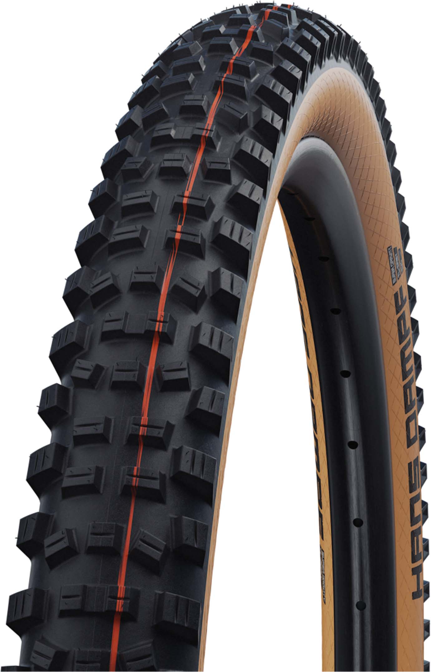 Schwalbe Renkaat Hans Dampf HS491 29x2.60" 65-622 pronssinen sivuseinä Hans Dampf HS491 29x2.60" 65-622 pronssinen sivuseinä