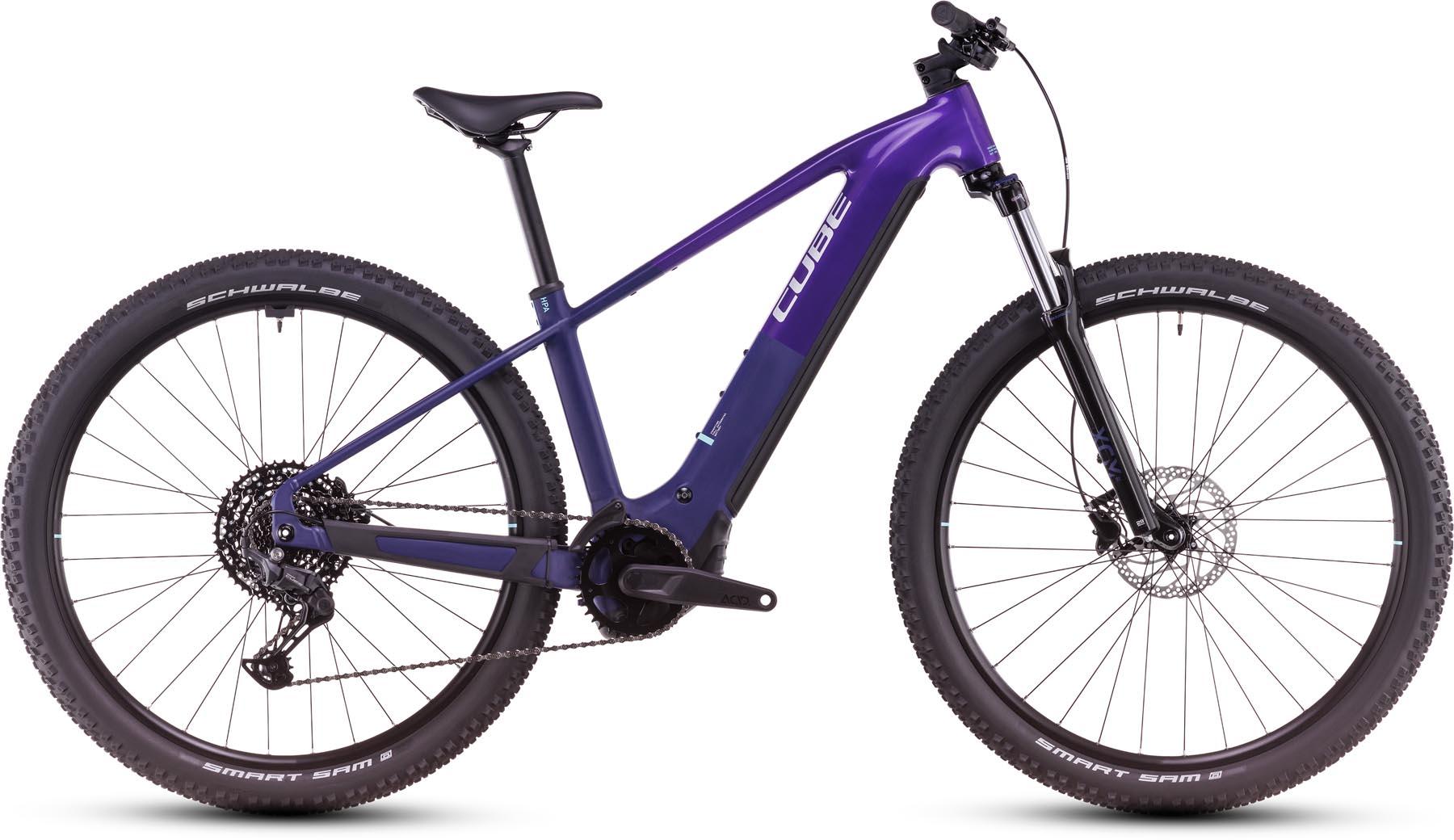 Cube Reaction Hybrid ONE 800 orchid n mint 2025 - Sähköpyörä Hardtail Maastopyörä