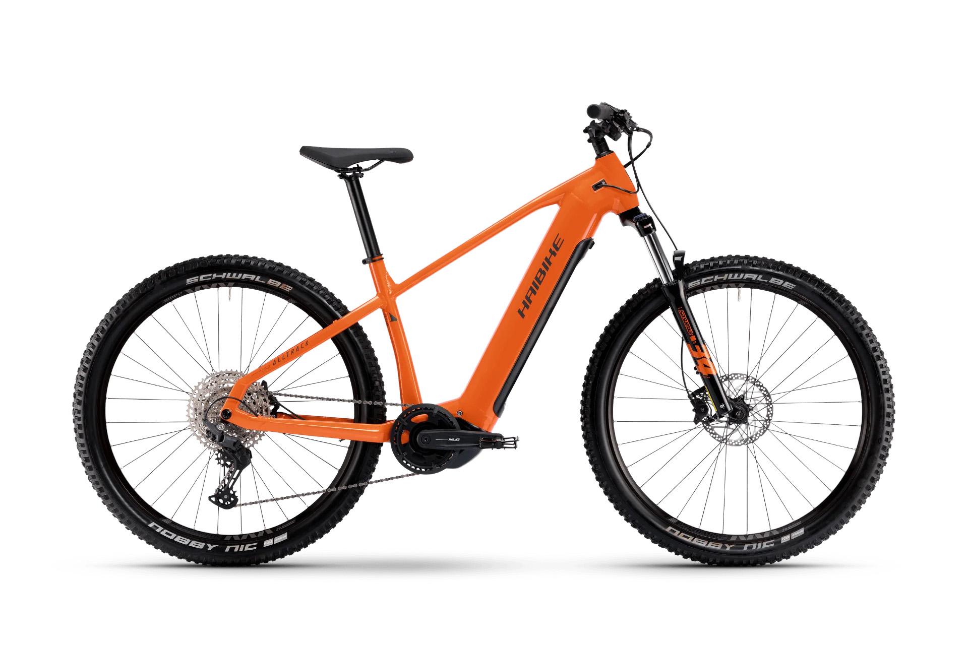 Haibike AllTrack 6 29 papaya / titan gloss 2024 - Sähköpyörä Hardtail Maastopyörä