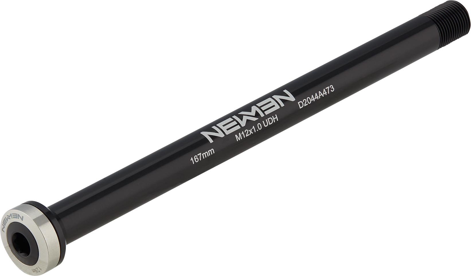 NEWMEN akseli UDH 12x148 M12x1,0 X12 167 mm – kiinnitysakseli