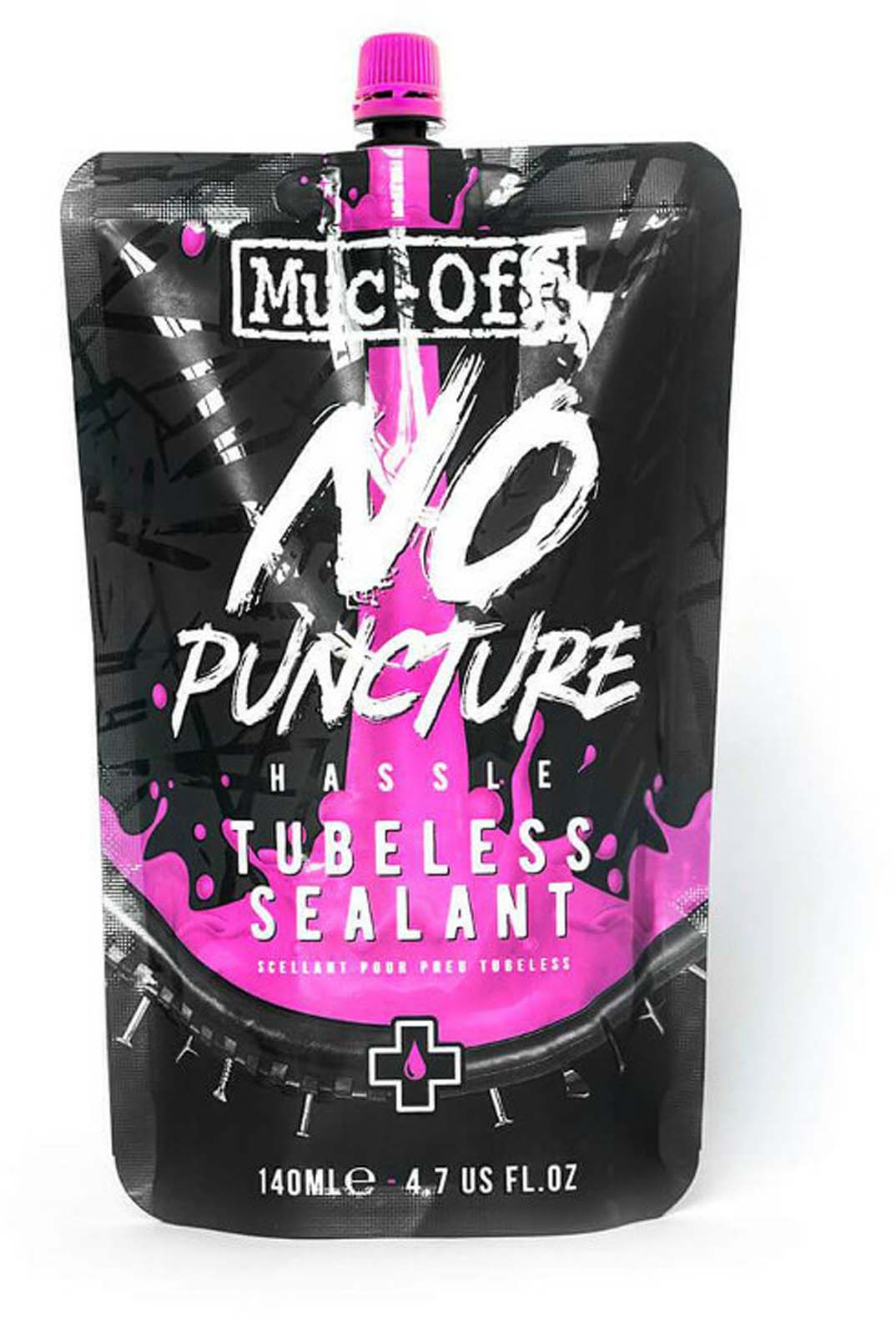 Muc-Off No Puncture Hassle 140 ml - Tiivistysaine