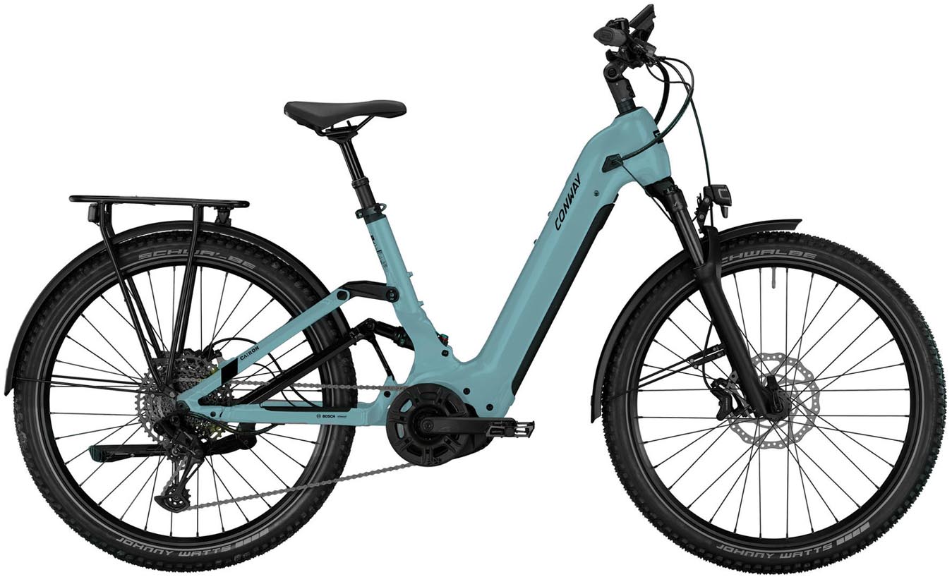 Conway Cairon SUV FS 4.0 625Wh lightblue 2025 - Sähköpyörä Hardtail Maastopyörä Matala pääsy