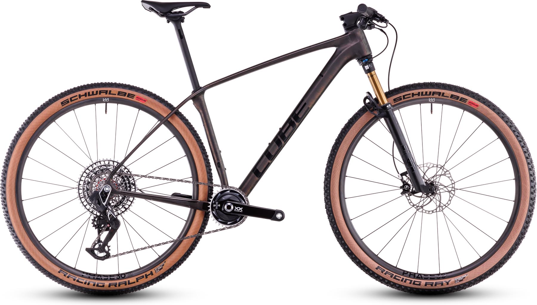 Cube Phenix C:68X SLT liquidlava n black 2025 - Hardtail Maastopyörä