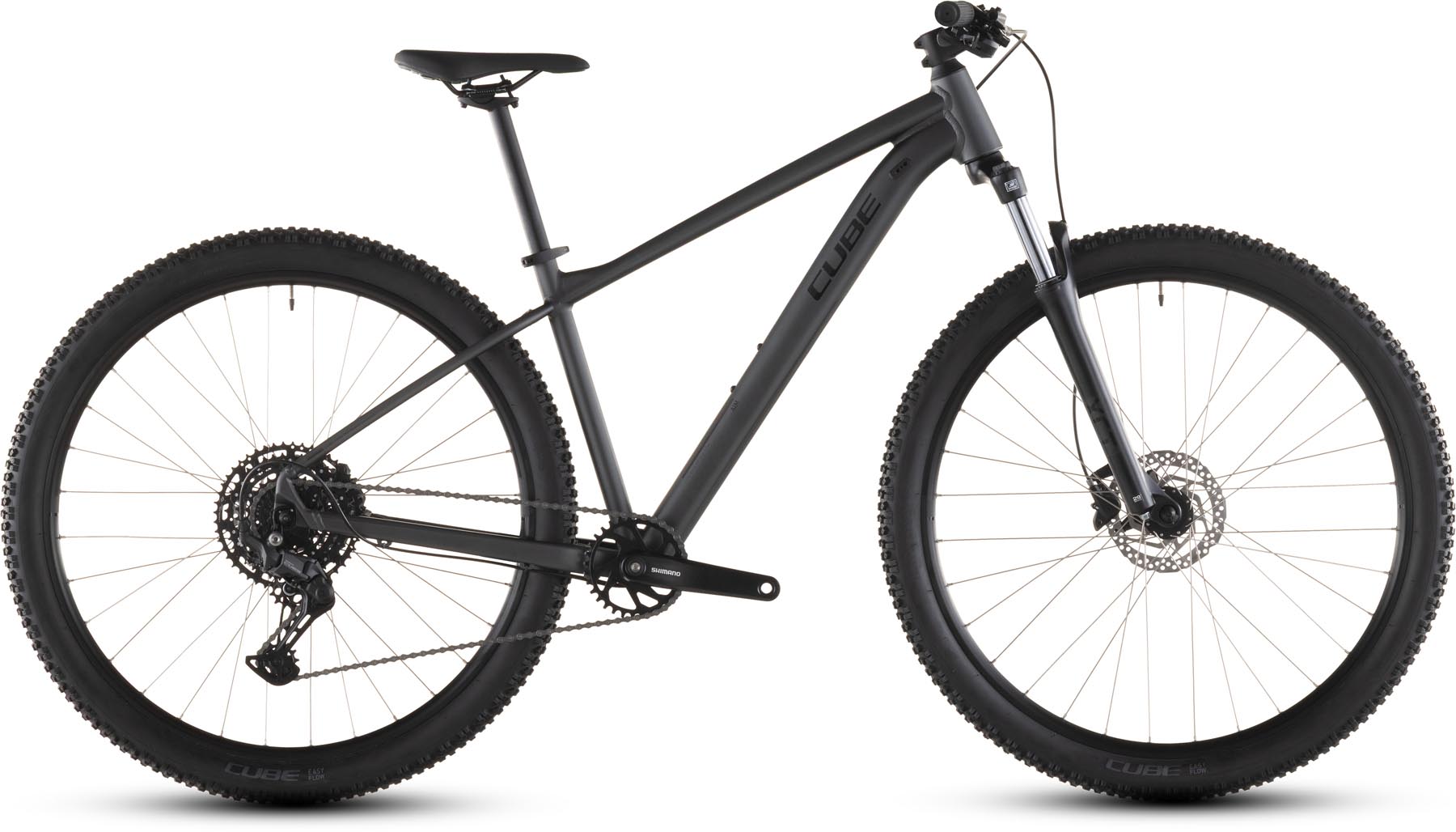 Cube Aim Pro slateblack n black 2026 - Hardtail Maastopyörä