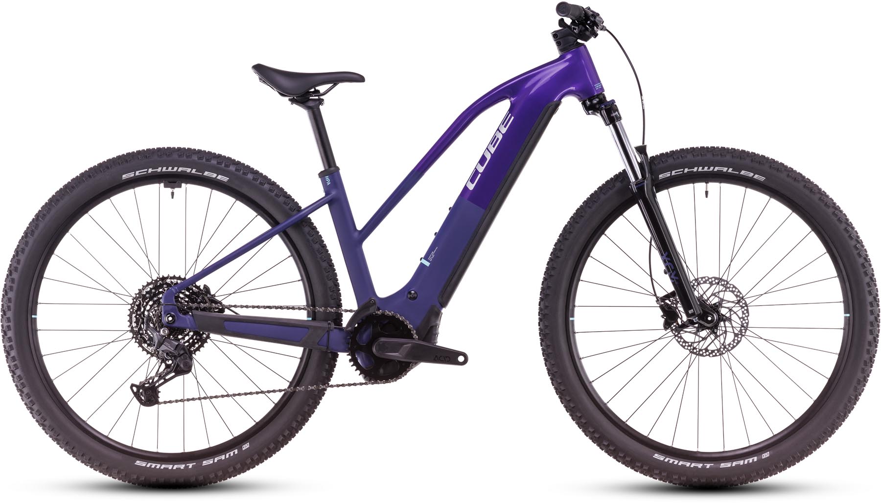 Cube Reaction Hybrid ONE 800 orchid n mint 2025 - Sähköpyörä Hardtail Maastopyörä Naiset