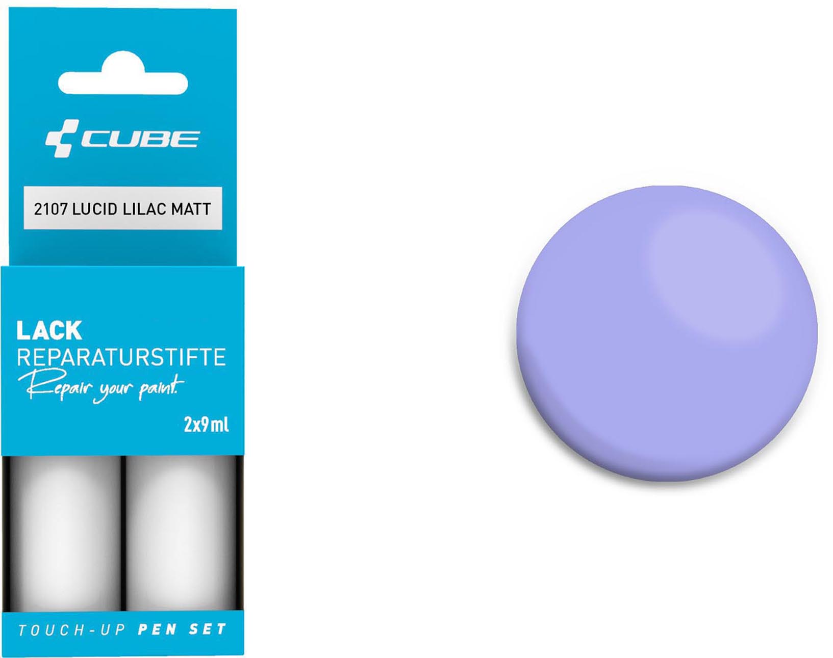 Cube Korjauskynäsetti LUCID LILAC matta 2107