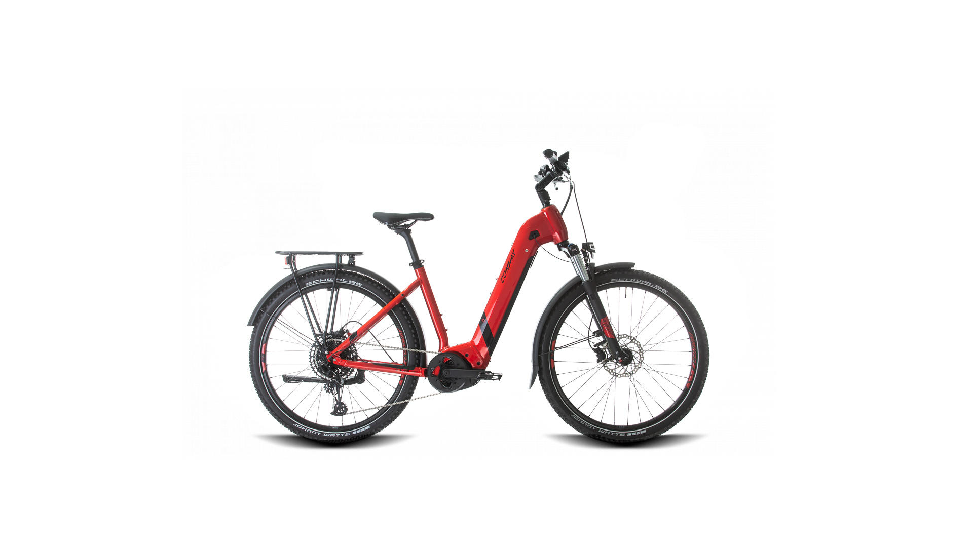 Conway Cairon C 3.0 625Wh red metallic / black metallic 2024 - Sähköpyörä Hardtail Maastopyörä Matala pääsy
