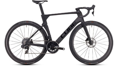 Cube Litening AERO C:68X Pro maantiepyörä tummanharmaa.