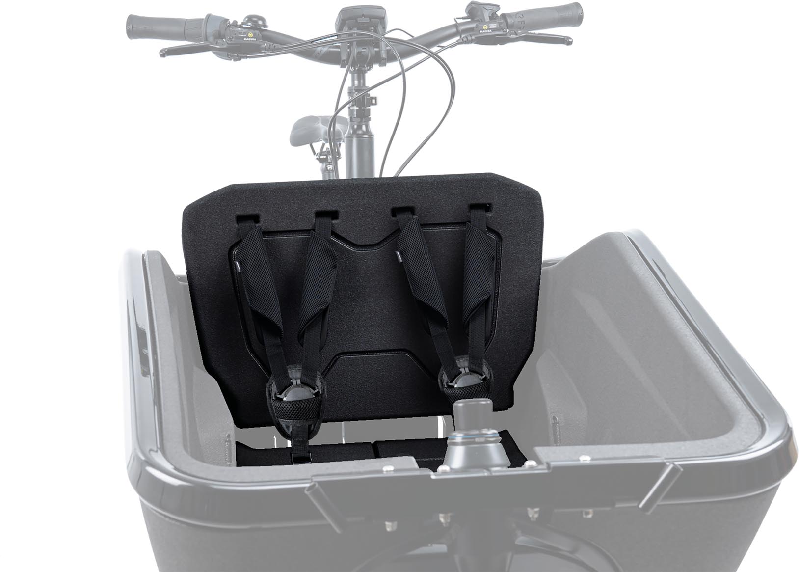 CUBE CARGO 2.0 -penkki, musta
