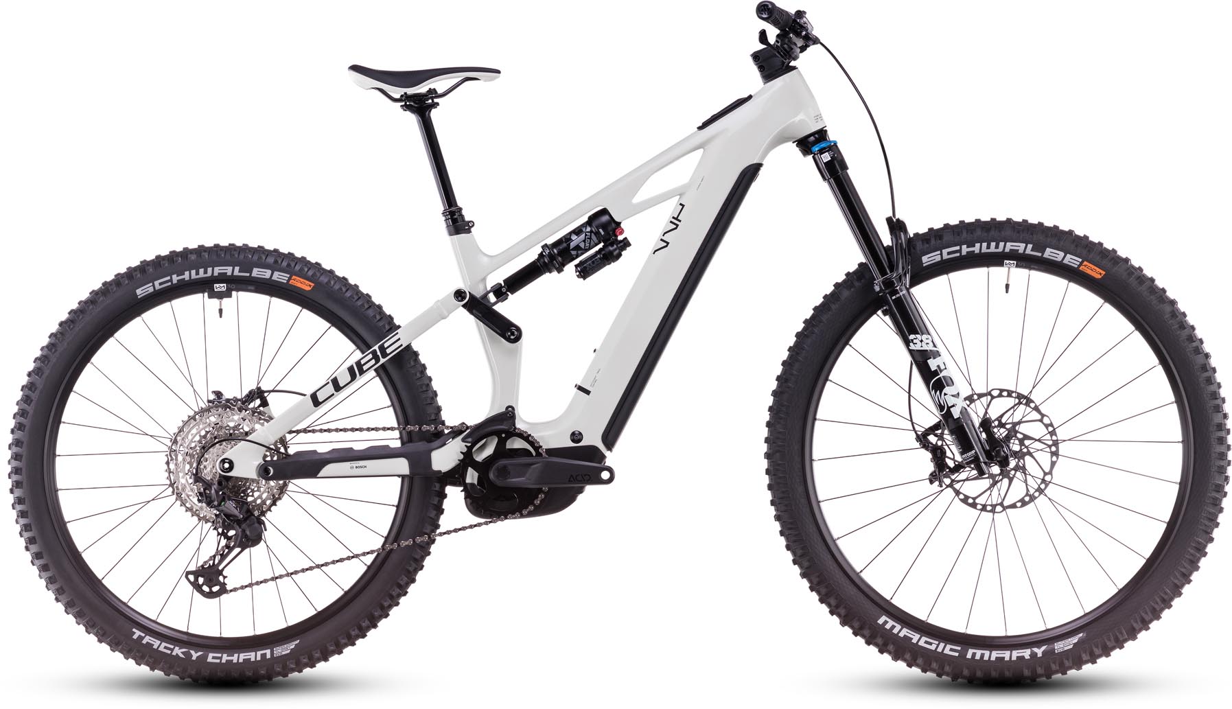 Cube Stereo Hybrid ONE77 HPC SLX 800 desertstone n black 2025 - Sähköpyörä Täysjousitetut Maastopyörä