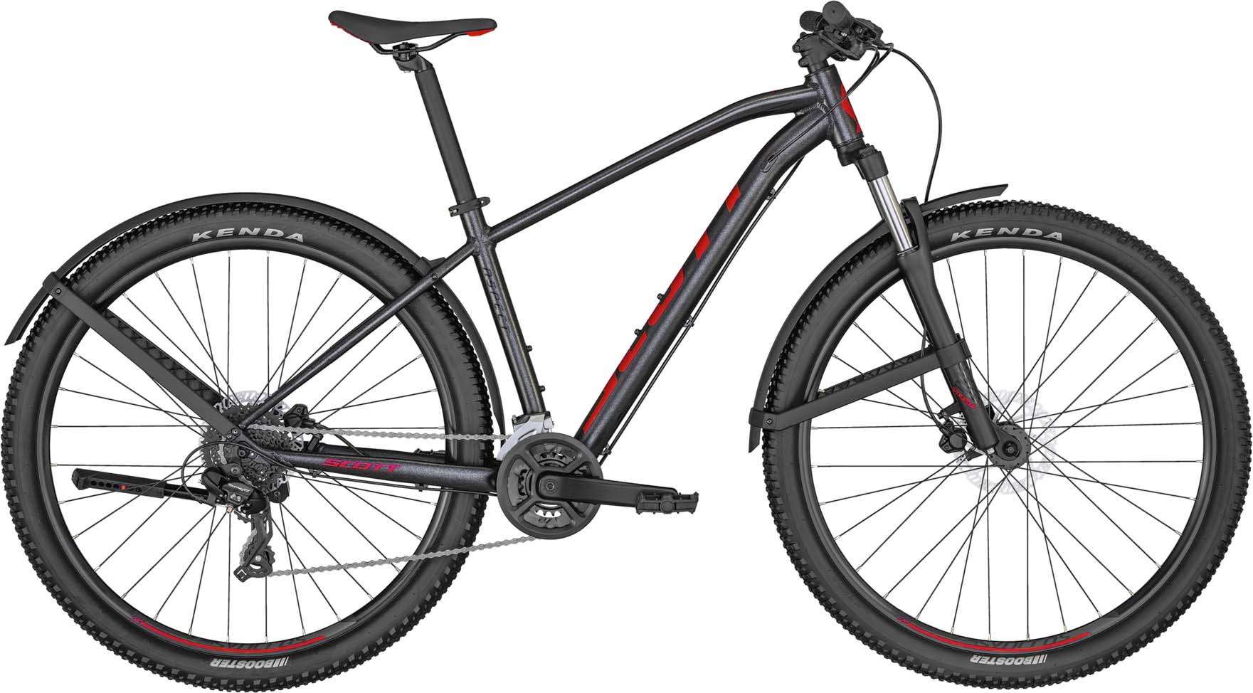 Scott Aspect 760 EQ Granite Black 2024 - Hardtail Maastopyörä