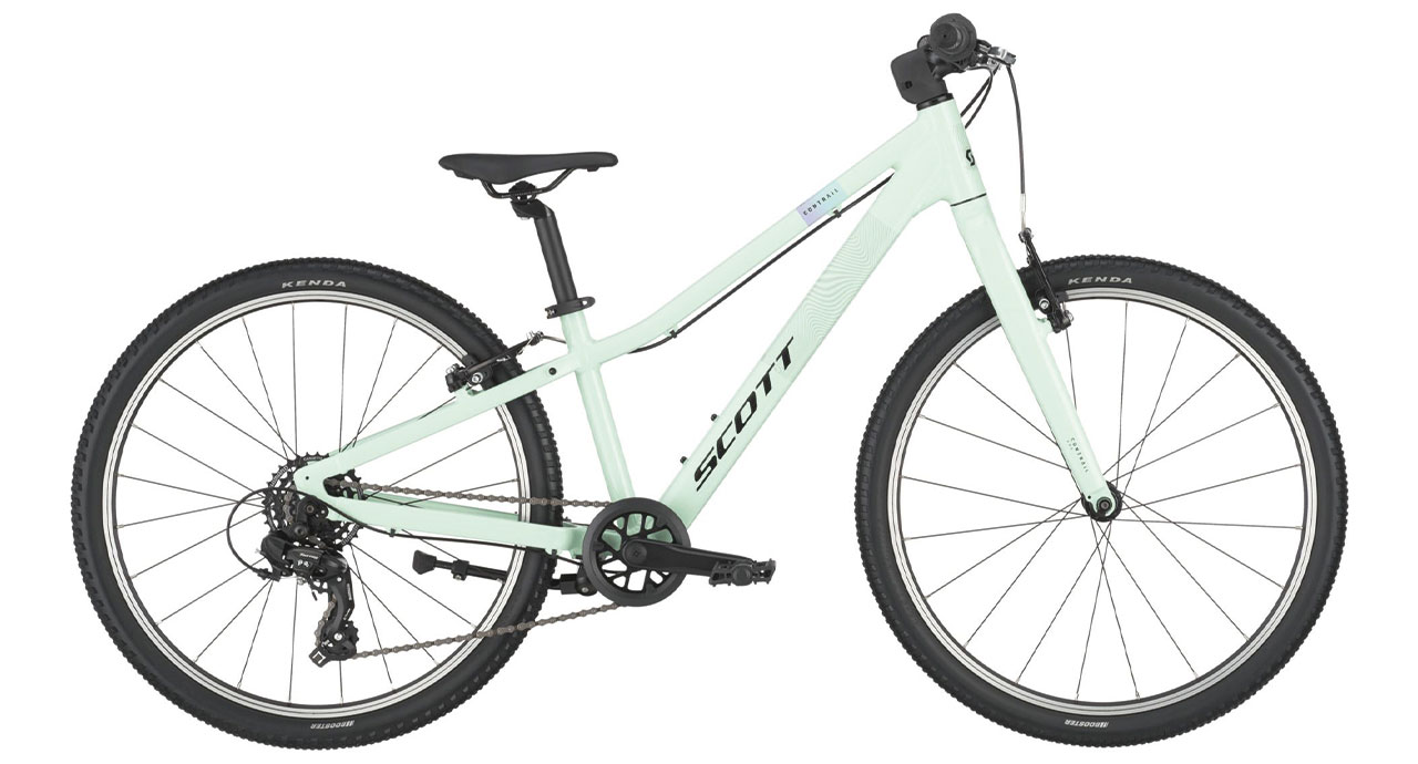 Scott Contrail 400 seafoam green 2025 - Lasten Pyörä 24 tuumaa