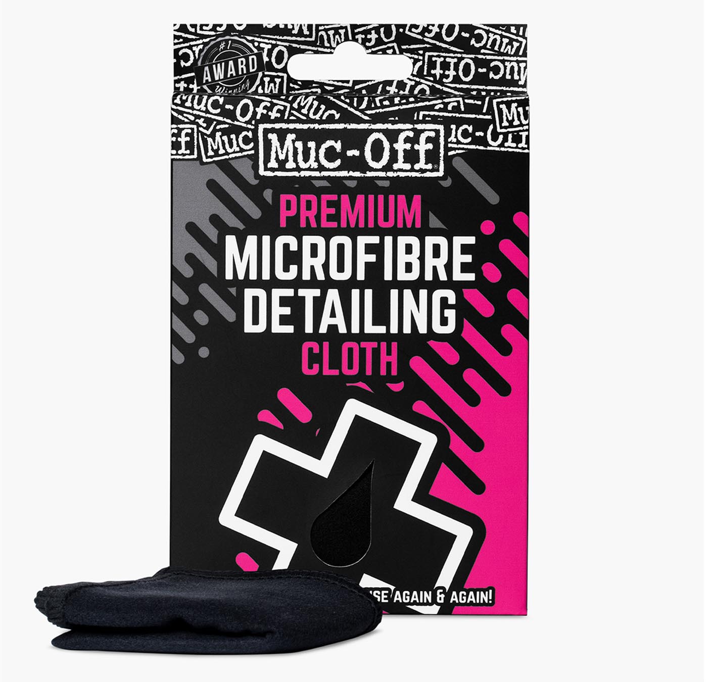 Muc Off Premium -mikrokuituliina yksityiskohtaiseen puhdistukseen