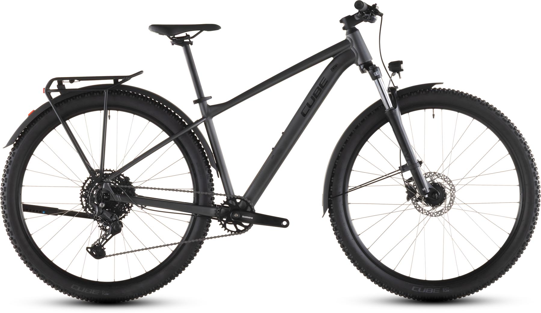 Cube Aim Pro FE slateblack n black 2026 - Hardtail Maastopyörä