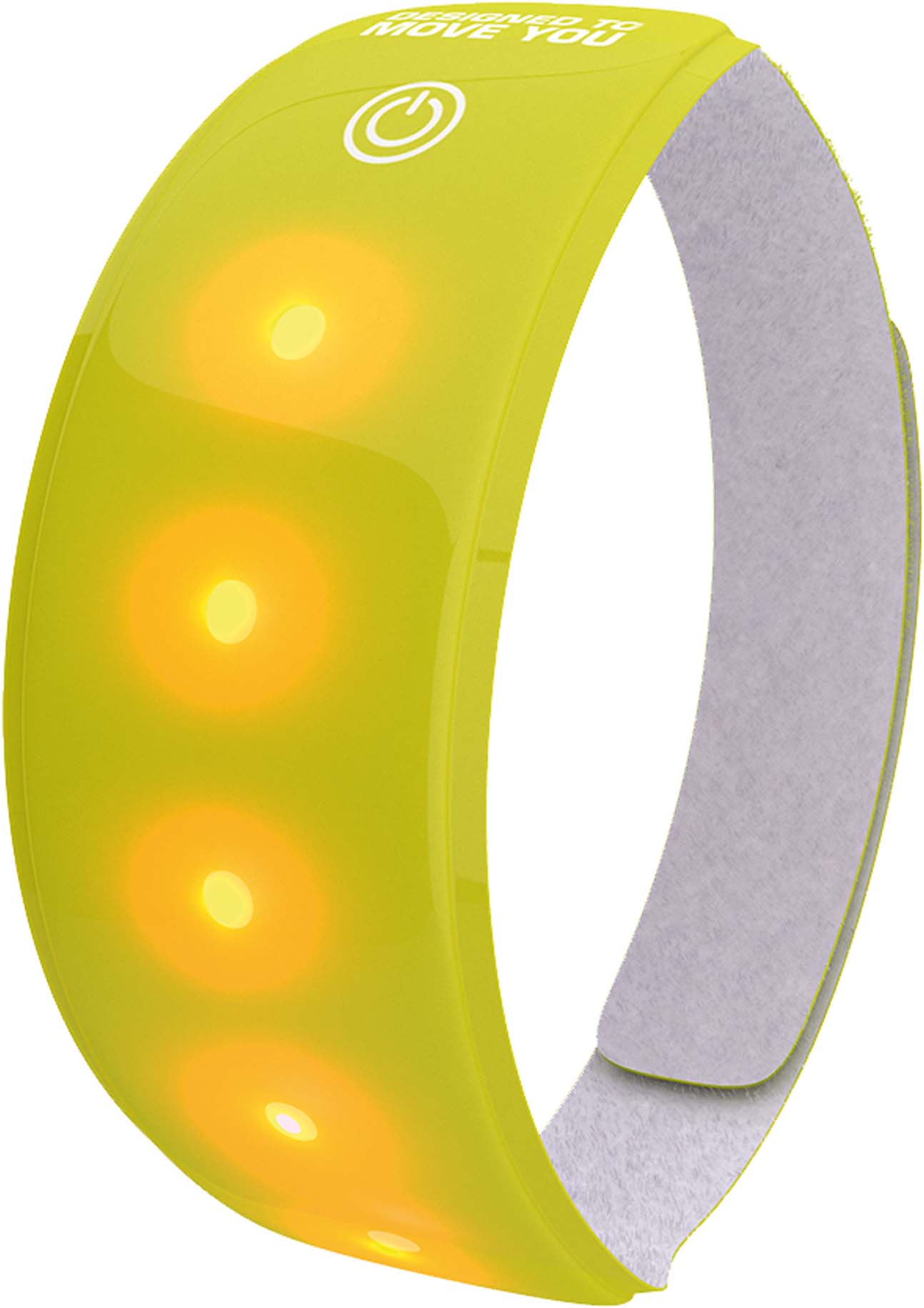 WOWOW LED heijastava ranneke Lightband keltainen koko XL