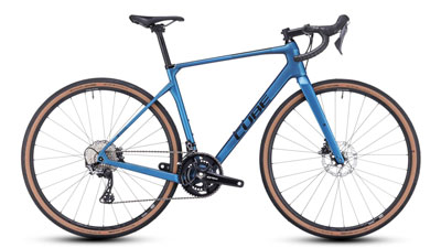 Cube Nuroad C:62 Race Gravel Bike sininen.