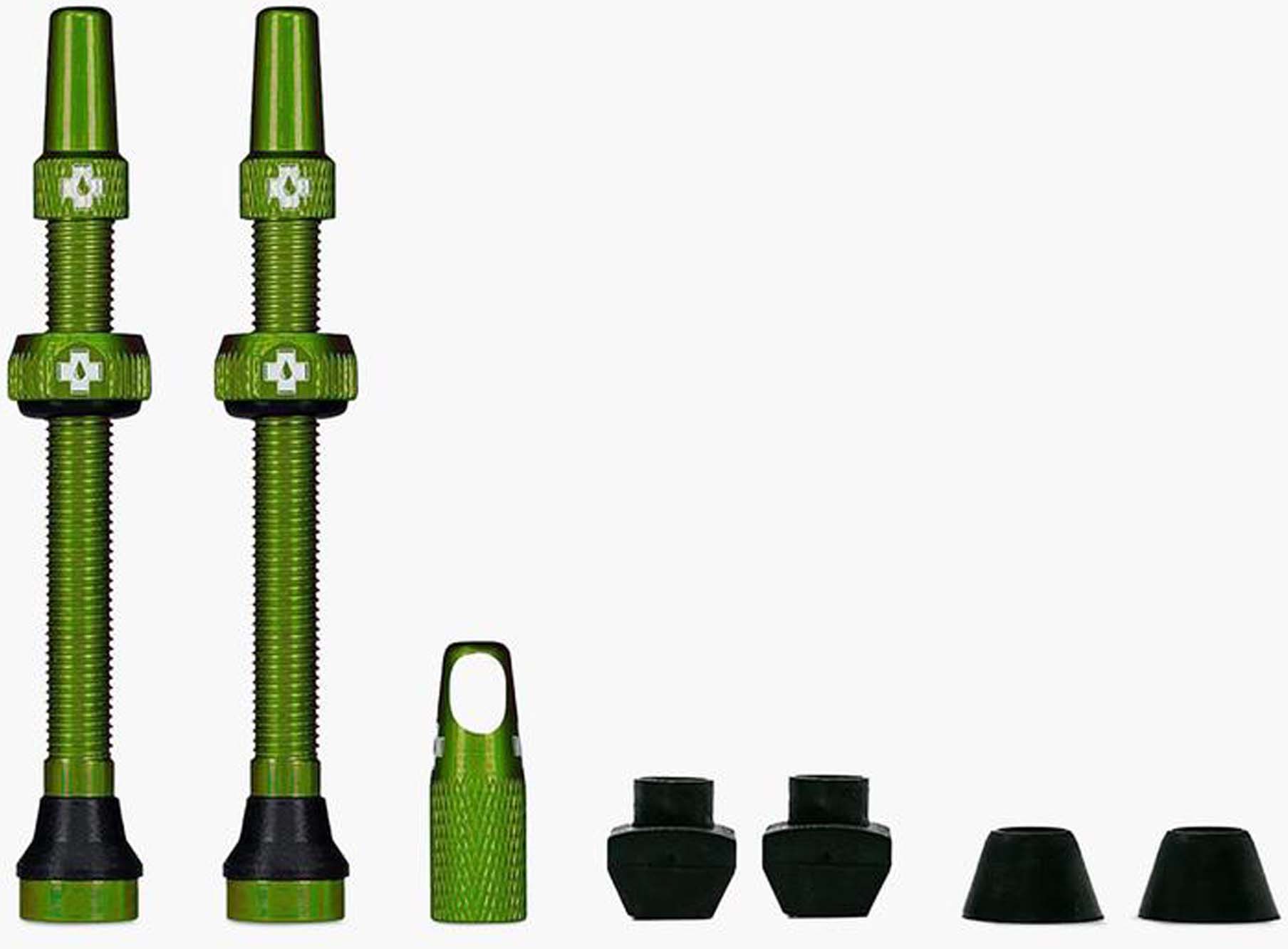 Muc-Off Tubeless Valve Kit Universal for MTB &amp; Road vihreä 44