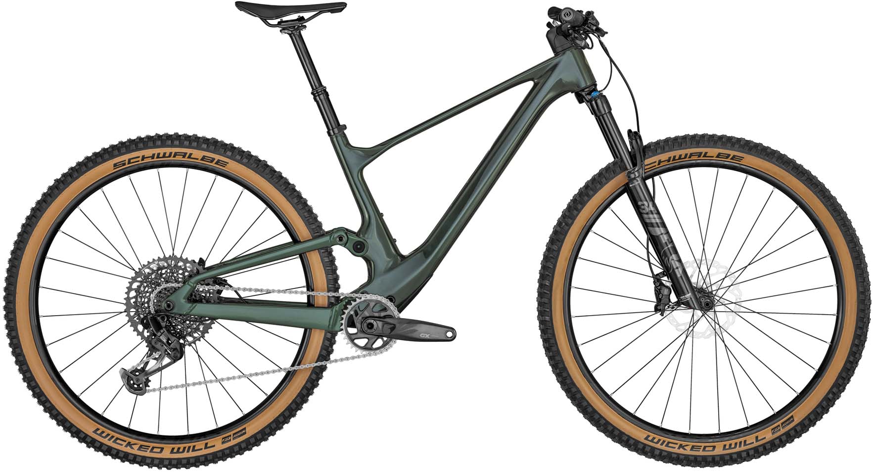 Scott Spark 930 Wakame Green 2024 - Täysjousitetut Maastopyörä