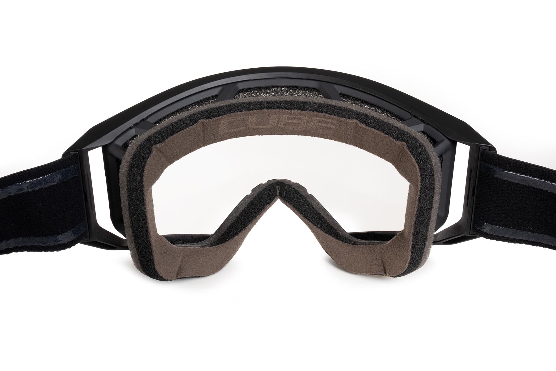 CUBE Goggle STORM X Actionteam, valkoinen
