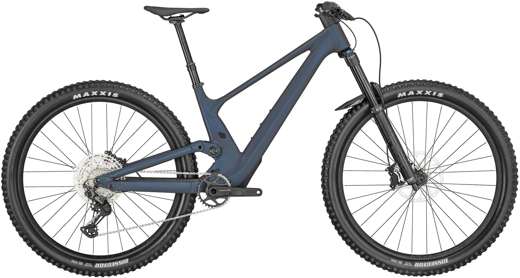 Scott Genius 930 Midnight Teal 2024 - Täysjousitetut Maastopyörä