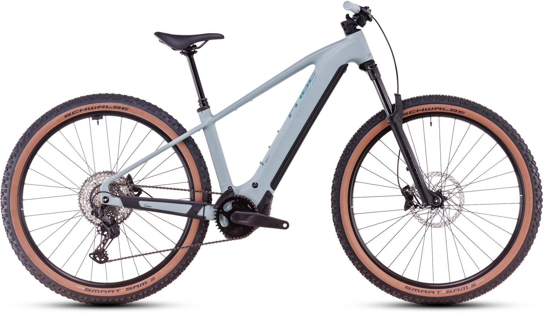 Cube Reaction Hybrid Race 800 desertgreen n prism 2025 - Sähköpyörä Hardtail Maastopyörä