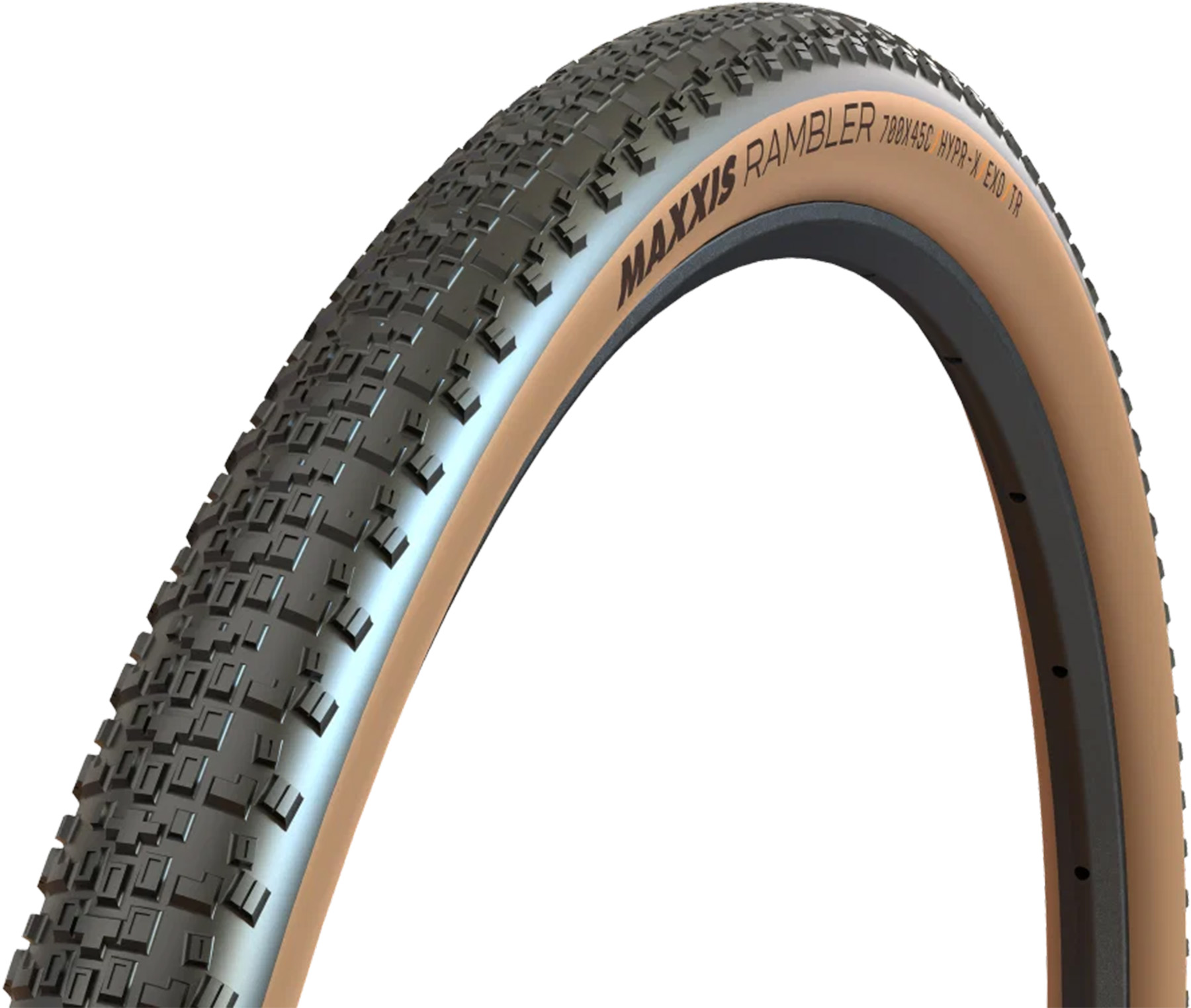 MAXXIS Rambler Gen.2 -rengas 28" 700x45C 45-622 musta/ruskea TLR EXO HYPR-X musta