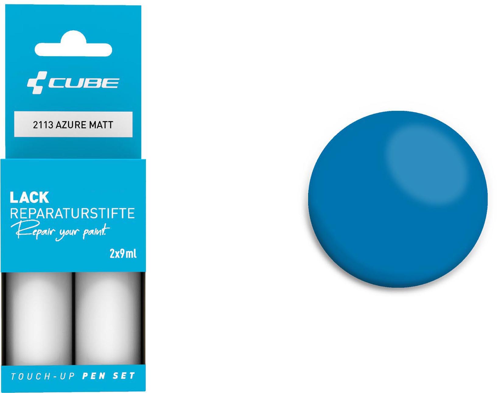 Cube Maalikynäsarja AZURE matta 2113