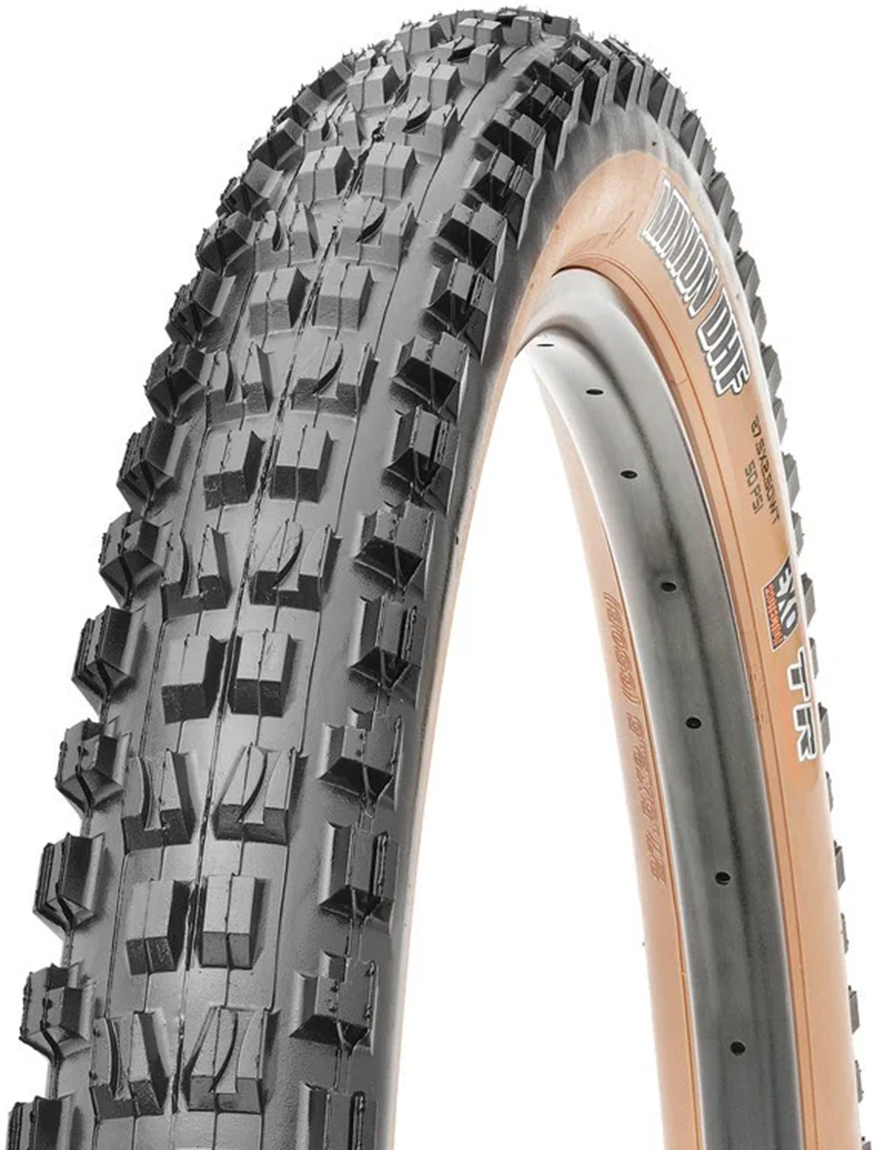 MAXXIS Minion DHF -rengas 27,5x2,50"WT 63-584 musta/vaaleanruskea TLR EXO Dual musta