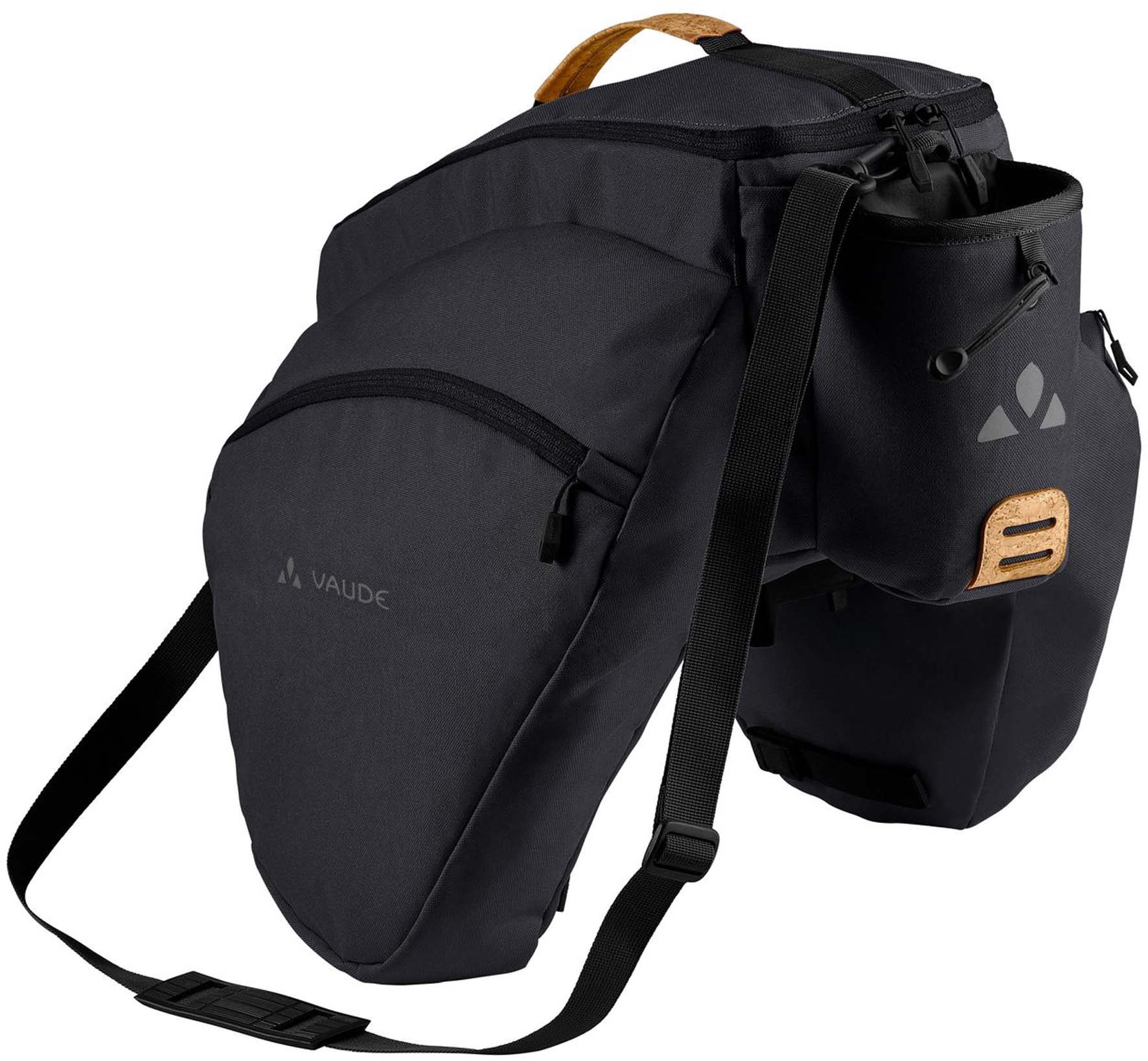 Vaude eSilkroad Plus kantokassi, musta