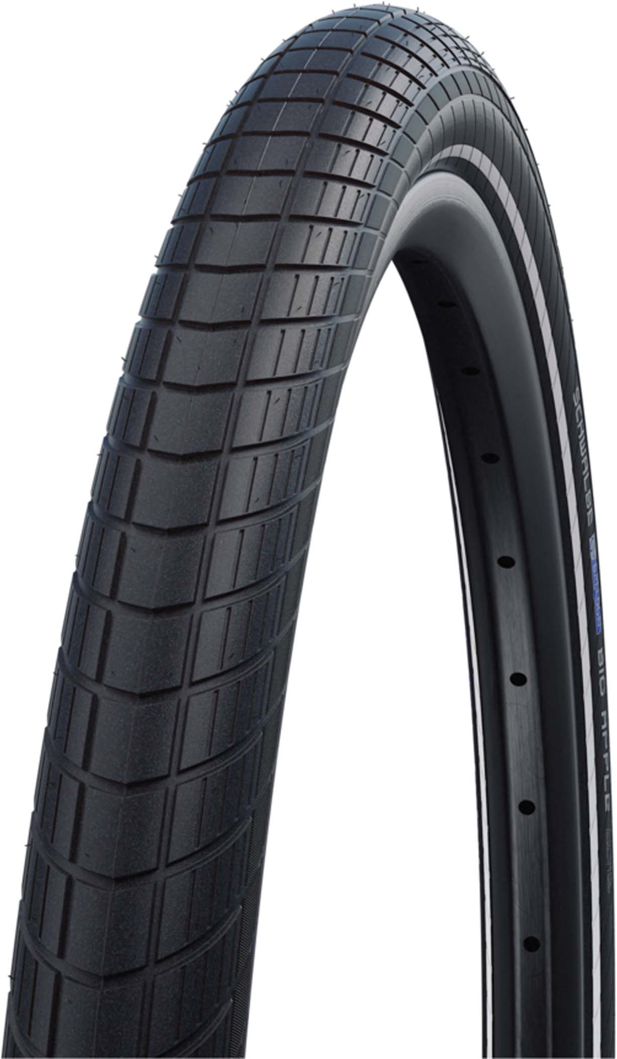 Schwalbe Rengas Big Apple 28x2.15" 55-622, Musta-Reflex Rengas Big Apple 28x2.15" 55-622, Musta-Reflex