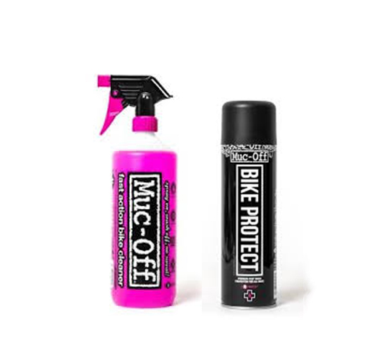 Muc-Off Puhdistus- ja hoitosuihke Duo Pack