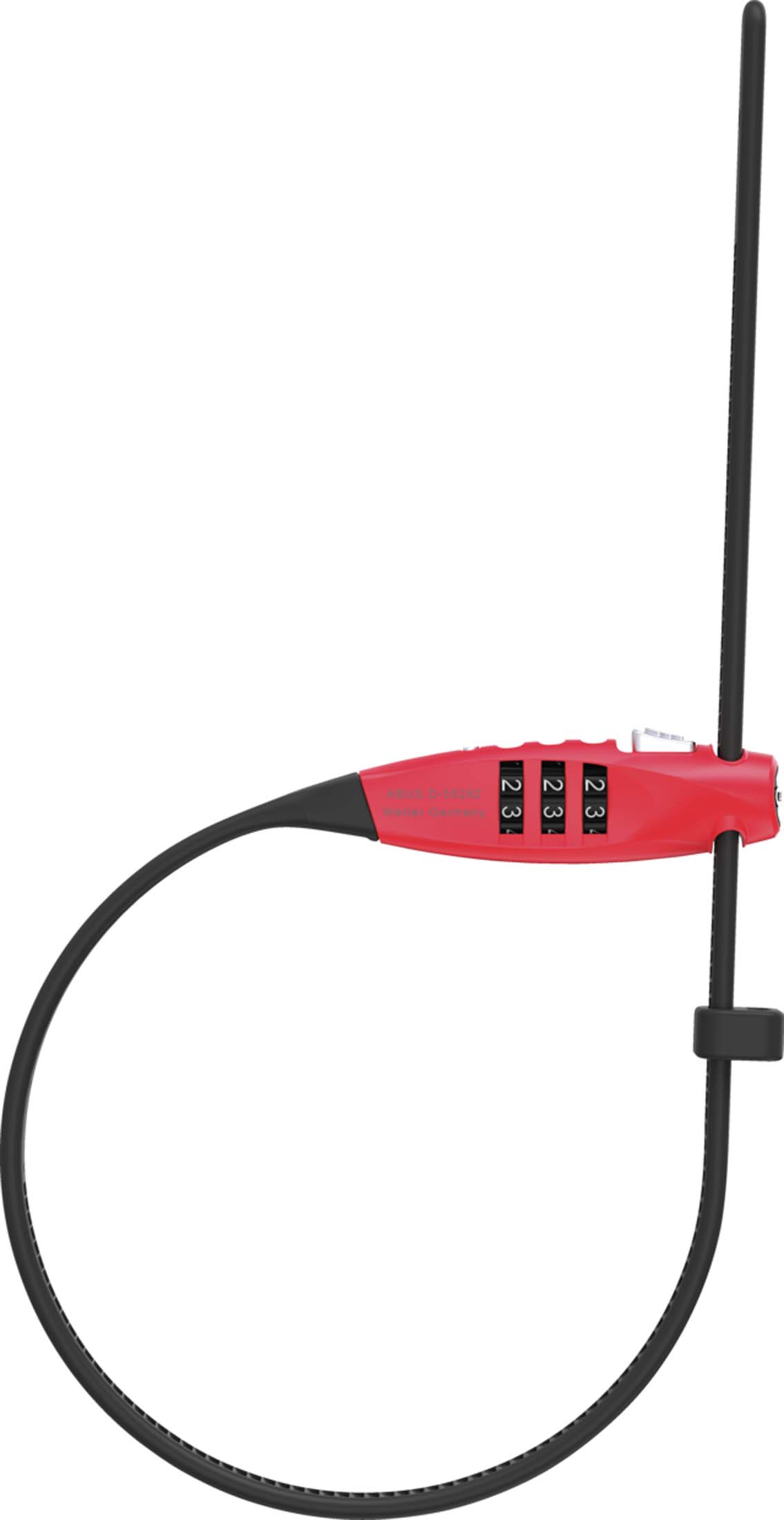Abus Combiflex TravelGuard punainen