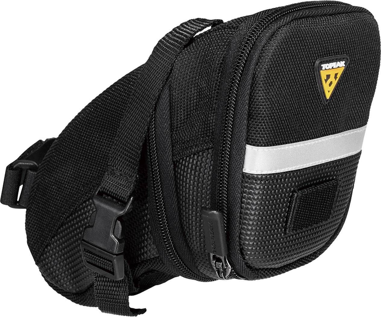 Topeak Satulalaukku Aero Wedge Pack hihna keskikokoinen musta