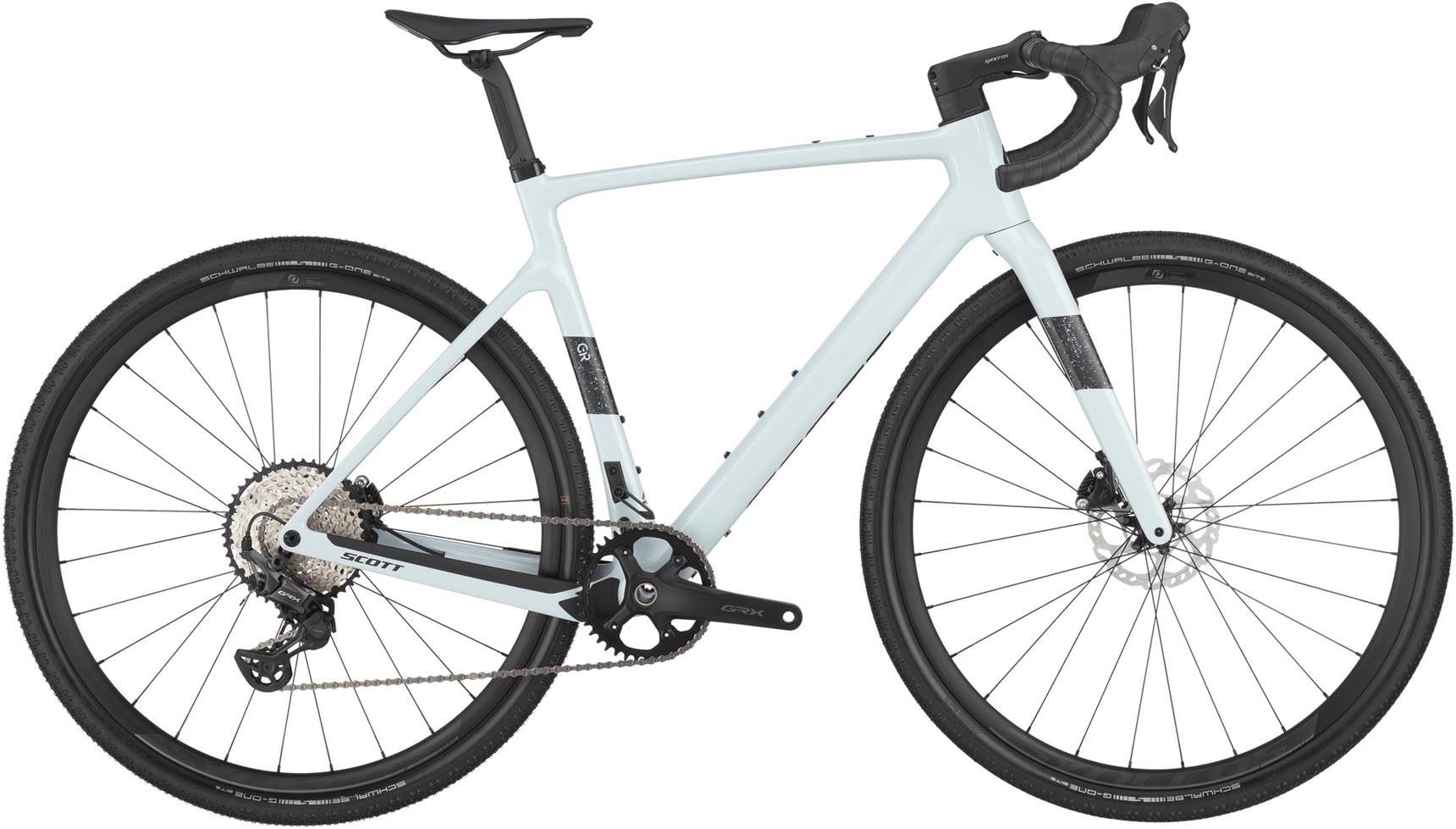 Scott Addict Gravel 40 mineral grey 2025 - Sorapyörä