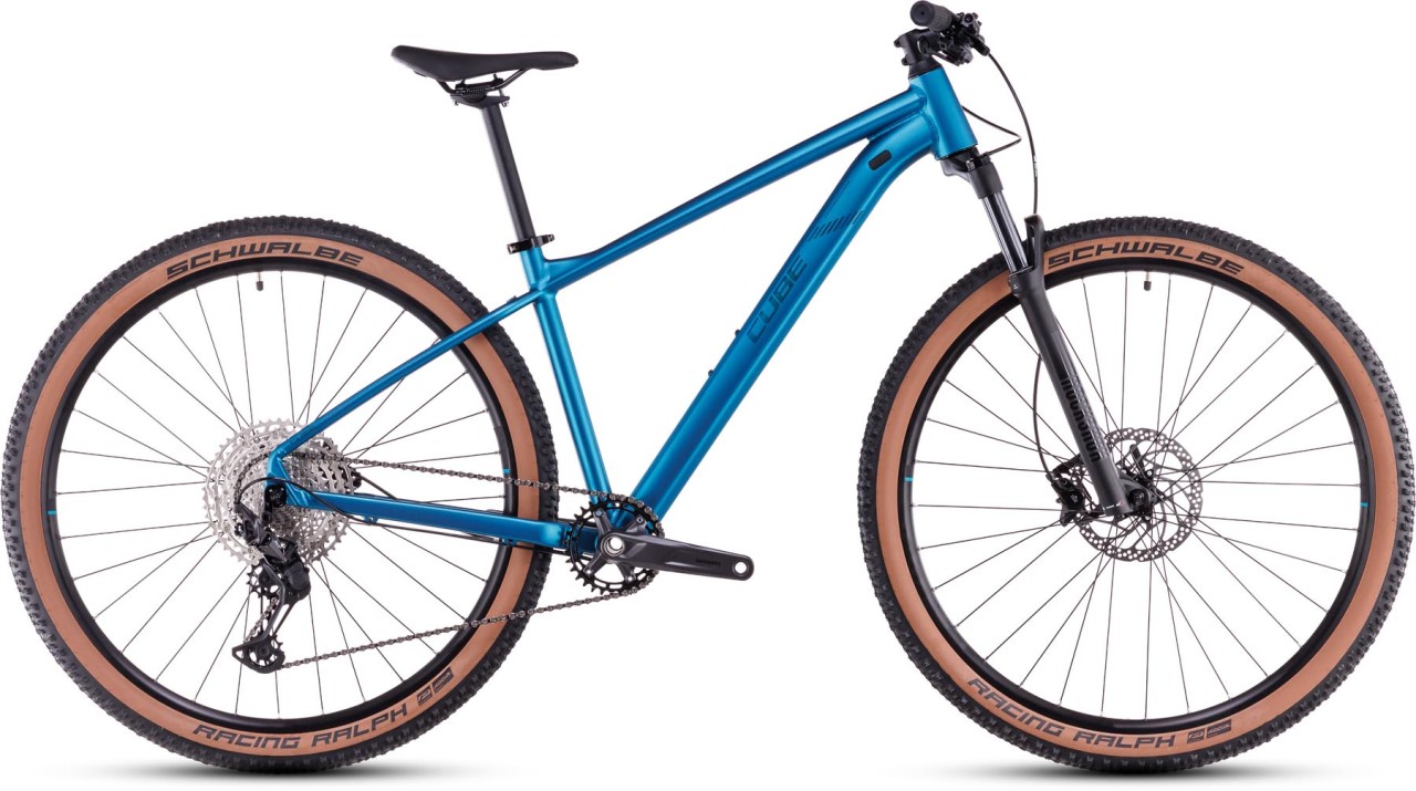 Cube Reaction Pro metallicteal n holo 2025 - Hardtail Maastopyörä