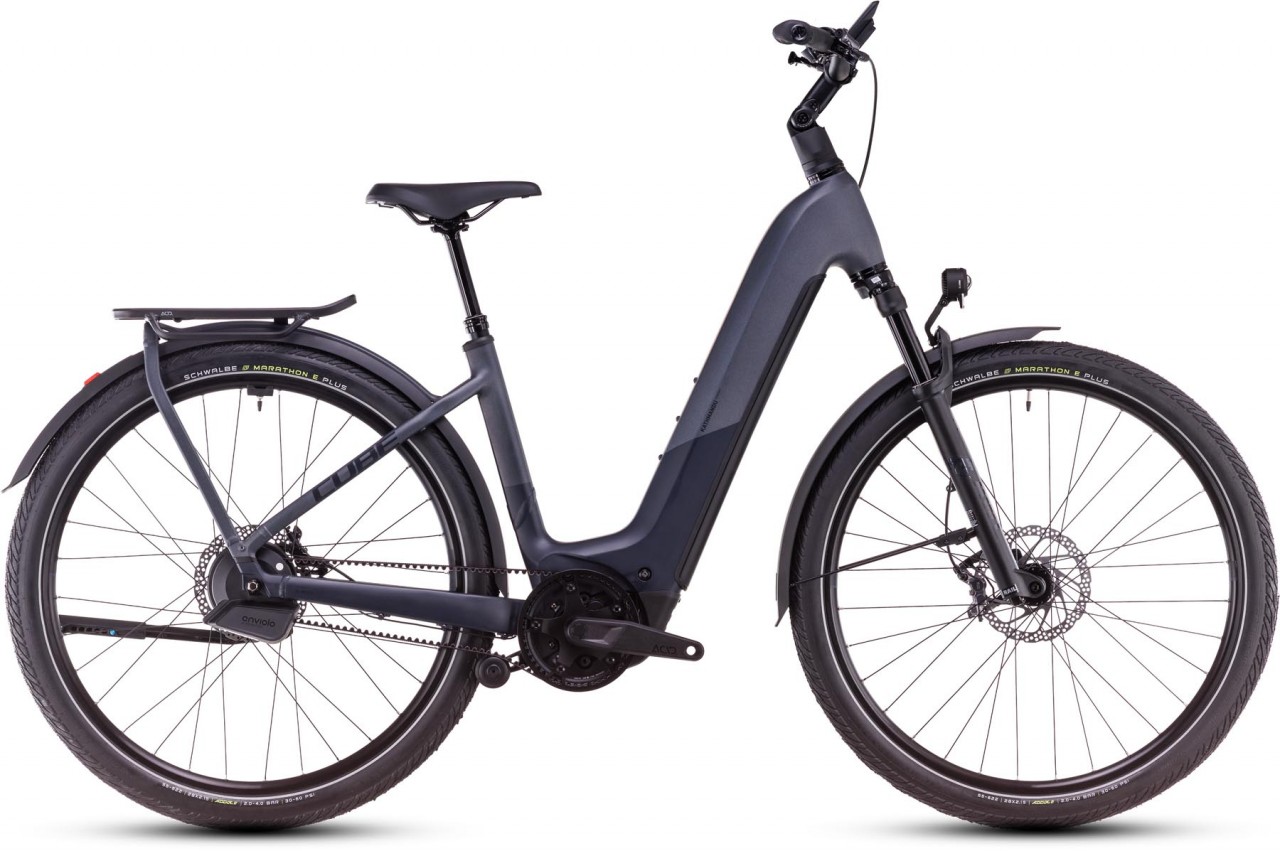 Cube Kathmandu Hybrid Comfort SLX 800 nightsky n ink 2025 - Sähköpyörä Trekking Pyörä Matala pääsy