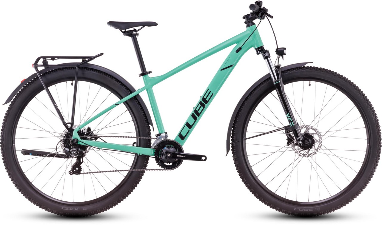 Cube Aim ONE Allroad shamrock n black 2025 - Hardtail Maastopyörä - Esittelymalli