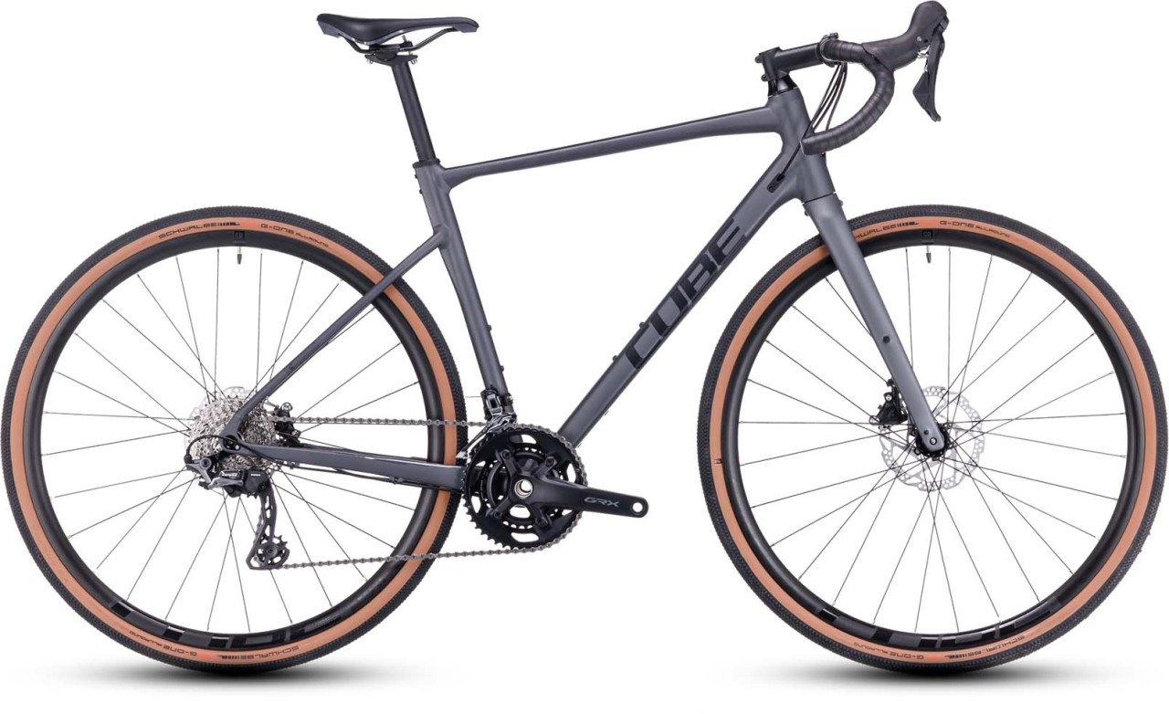 Cube Nuroad Race grey n black 2023 - Sorapyörä