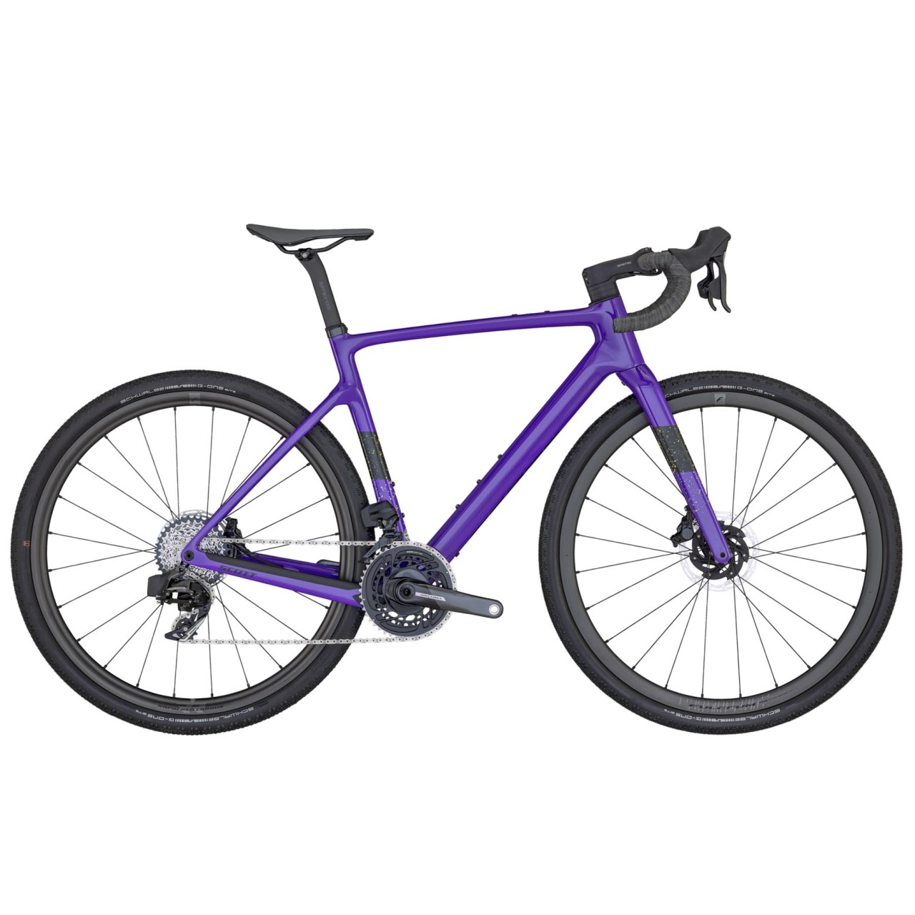 Scott Addict Gravel 10 Ultraviolet Purple 2024 - Sorapyörä