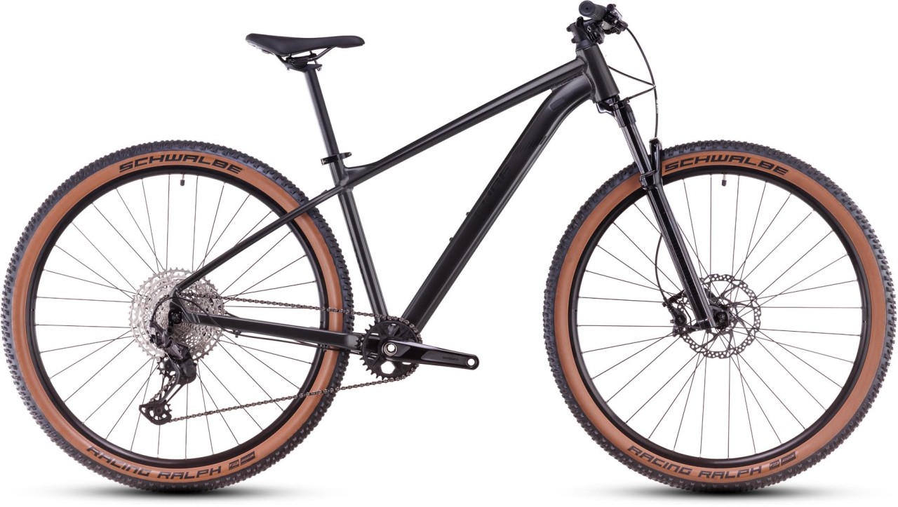 Cube Reaction SLX slateblack n black 2025 - Hardtail Maastopyörä