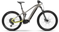 Haibike AllMtn 2 Gloss Grey Lemon Blk 2023 - Sähköpyörä Täysjousitetut Maastopyörä