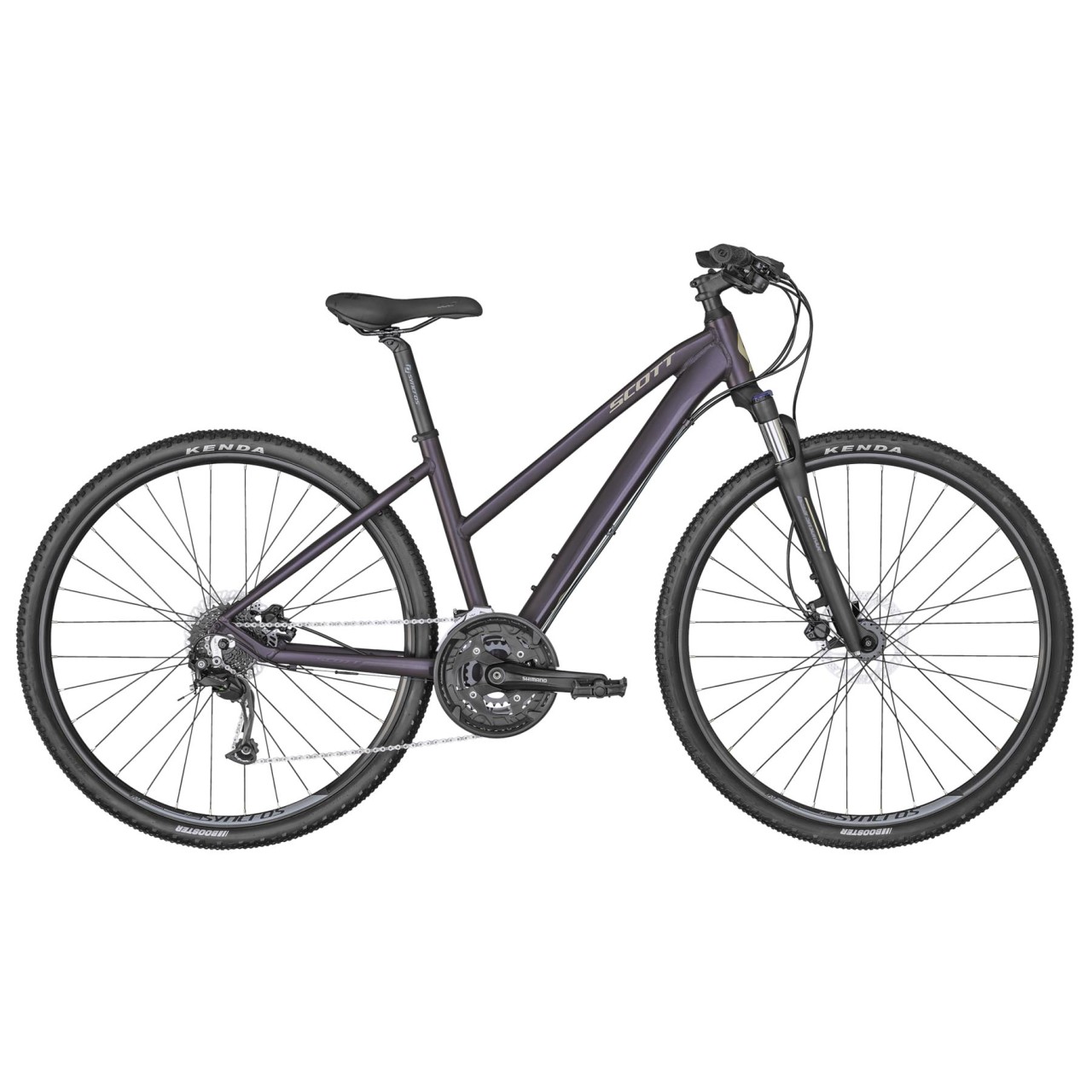 Scott Sub Cross 30 Lady Cu Aubergina Purple 2024 - Crosspyörä Naisten