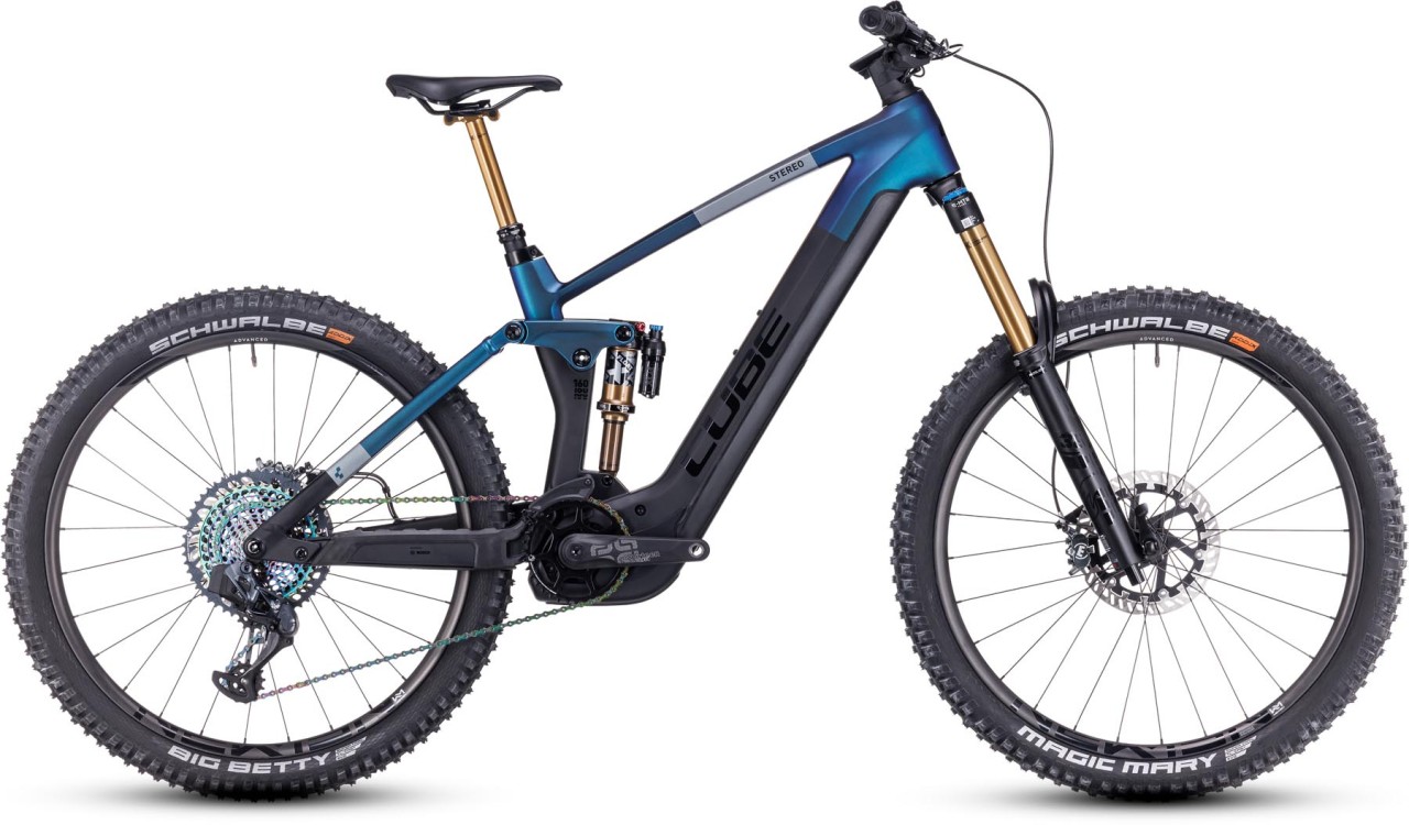 Cube Stereo Hybrid 160 HPC SLT 750 27.5 nebula n carbon 2024 - E-Bike Fully Mountainbike