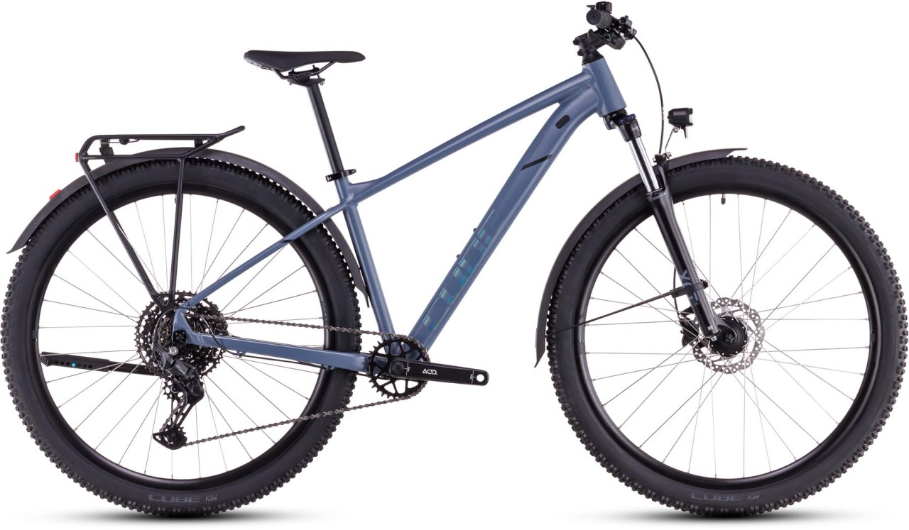 Cube Aim Race Allroad wolfgrey n black 2025 - Hardtail Maastopyörä