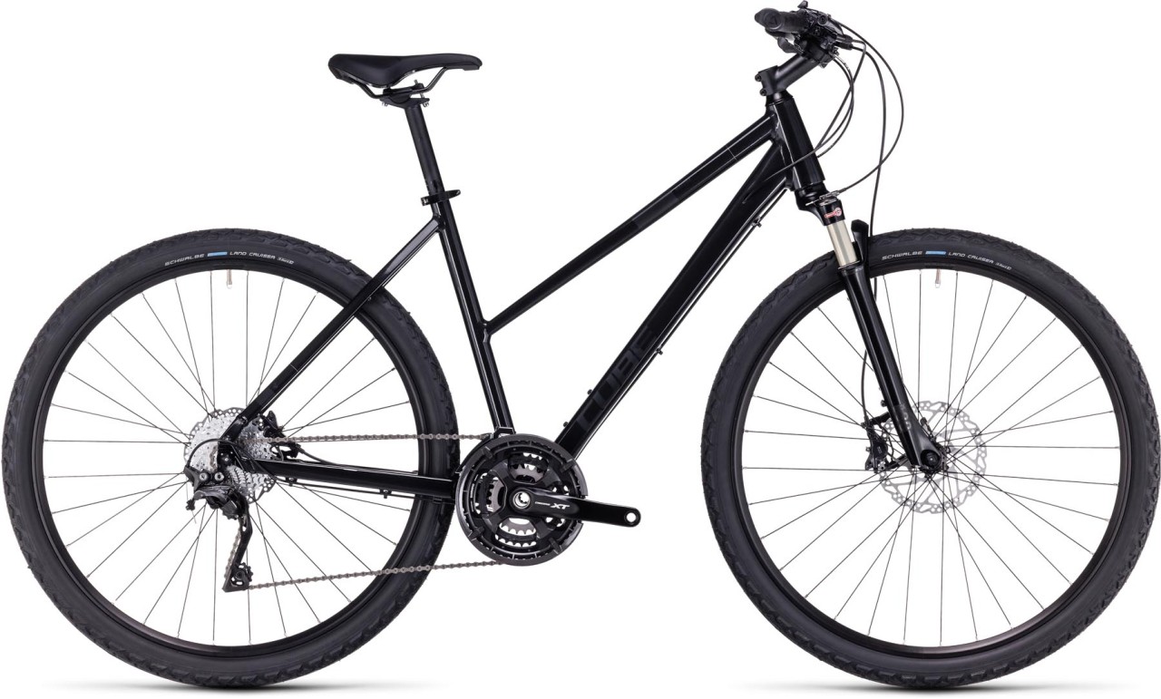 Cube Nature SLX grey n black 2024 - Crossrad Damen