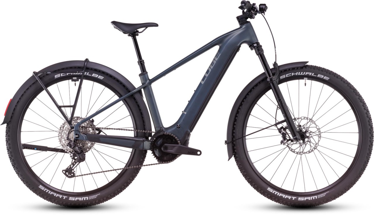 Cube Reaction Hybrid SLX Allroad sagebrushgreen n prism - Sähköpyörä Hardtail Maastopyörä