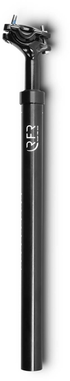 RFR jousitettu istuintolppa (80 - 120 kg) musta - 27,2 mm x 400 mm